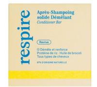 Parapharmacie > Beauté & Soins > Soins Des Cheveux > Masques et après-shampooings Respire Après-Shampoing Solide Démêlant 50 g - Masques et après-shampooings - Pharmacie en ligne LaSante.net
