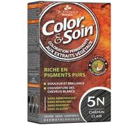 Les 3 Chênes Color & Soin Coloration Femme - Châtain Clair : 5N