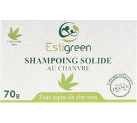 Parapharmacie > Beauté & Soins > Soins Des Cheveux > Shampooings Estigreen Shampoing Solide au Chanvre 70 g - Shampooings - Pharmacie en ligne LaSante.net