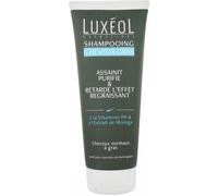 LUXÉOL - Shampooing Cheveux Gras - Assainit & Purifie - Fraîcheur, Douceur & Légèreté - Soin Cheveux Normaux À Gras - 86% D'Ingrédients D'Origine Naturelle - Fabriqué En France - 200ml