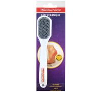 MERCUROCHROME - Râpe céramique - Double face - Elimine les callosités et polit la plante du pied - Technologie sans danger de blessure - Matière lavable