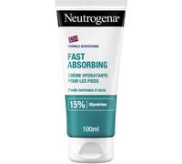 Neutrogena, Crème Hydratante Pieds Absorption Rapide (Tube de 100 ml) - Crème pour les Pieds Normaux à Secs avec 15% de Glycérine - Soin Pieds Haute Tolérance Hydratation 24 H