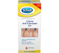 Creme Anti-Crevasses K+ Talons Fendillés 120ml Pieds Tres Secs Scholl