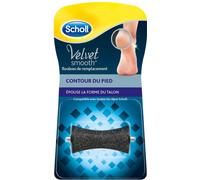 Scholl Rouleau De Remplacement Contour Du Pied - Élimine Corne Et Callosités, Compatible Avec Ponceuse Électrique Velvet Smooth, Recharge Scholl Pour Soins Doux, Lisses Et Confortables Des Talons