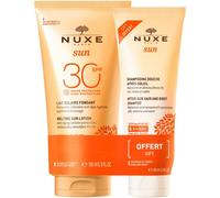 Nuxe Sun Duo Lait Solaire SPF30 150ml et Shampooing Douche après-soleil 100ml