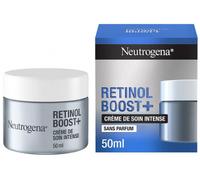 Neutrogena, Crème de Nuit Anti-Âge Intense Retinol Boostplus (50 ml) - Soin Visage au Rétinol pour Combattre les Signes Visibles du Vieillissement - Crème Hydratante Anti-Rides à L’Effet Repulpant