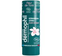 Parapharmacie > Beauté & Soins > Visage > Soins Lèvres Dermophil Indien Hydratation Lèvres Fleur de Tiaré Stick 4 g - Soins Lèvres - Pharmacie en ligne LaSante.net