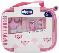 Parapharmacie > Bébé & Maman > Accessoires bébé Chicco Happy Hands Mon Premier Set de Manucure 0 Mois et + - Couleur : Rose - Accessoires bébé - Pharmacie en ligne LaSante.net