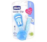 Parapharmacie > Bébé & Maman > Accessoires bébé > Sucettes et attache-sucettes Chicco Attache-Sucette avec Protege-Tétine 0 Mois et + Bleu