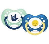 Parapharmacie > Bébé & Maman > Accessoires bébé > Sucettes et attache-sucettes Dodie Sucettes Anatomiques Collection Mathilde Cabanas +18 Mois x 2 - Sucettes et attache-sucettes - Pharmacie en ligne L