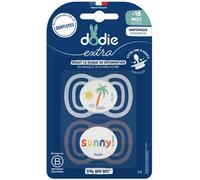 Parapharmacie > Bébé & Maman > Accessoires bébé > Sucettes et attache-sucettes Dodie Sucettes Anatomiques Extra Fines +18 Mois x 2 - Sucettes et attache-sucettes - Pharmacie en ligne LaSante.netBleu