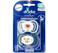 Parapharmacie > Bébé & Maman > Accessoires bébé > Sucettes et attache-sucettes Dodie Sucettes Anatomiques Extra Fines +18 Mois x 2 - Sucettes et attache-sucettes - Pharmacie en ligne LaSante.net Vert