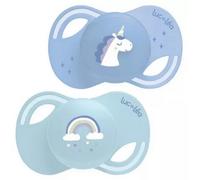 Parapharmacie > Bébé & Maman > Accessoires bébé > Sucettes et attache-sucettes Luc et Léa Collection 2 Sucettes Anatomiques Téterelle Extra-Fine Super-Héros 18 Mois et +
