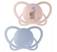 Parapharmacie > Bébé & Maman > Accessoires bébé > Sucettes et attache-sucettes Luc et Léa Physio 2 Sucettes Physiologiques 0-6 Mois