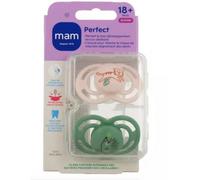Parapharmacie > Bébé & Maman > Accessoires bébé > Sucettes et attache-sucettes MAM Sucette Perfect 18+ mois Silicone - Sucettes et attache-sucettes - Pharmacie en ligne LaSante.netx 2 Animaux