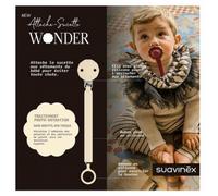 Parapharmacie > Bébé & Maman > Accessoires bébé > Sucettes et attache-sucettes Suavinex Attache Sucette Silicone 0 Mois et + Gris