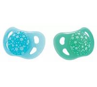 Parapharmacie > Bébé & Maman > Accessoires bébé > Sucettes et attache-sucettes Twistshake Sucette Orthodontique 0-6 Mois Lot de 2 Bleu Pastel et Vert