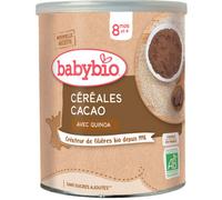 Parapharmacie > Bébé & Maman > Alimentation bébé Babybio Céréales Cacao 8 Mois et + Bio 220 g - Alimentation bébé - Pharmacie en ligne LaSante.net