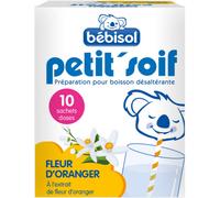 Parapharmacie > Bébé & Maman > Alimentation bébé Bébisol Petit'Soif Fleur d'Oranger x 10 - Alimentation bébé - Pharmacie en ligne LaSante.net