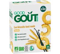Parapharmacie > Bébé & Maman > Alimentation bébé Good Goût Bio Les Biscuits Tout Ronds 4 x 20 - Alimentation bébé - Pharmacie en ligne LaSante.net