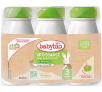 BABYBIO Lait de croissance pour nourisson 3 De 10 mois à ans 1500 ml
