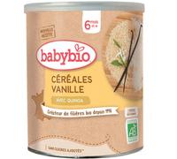 Parapharmacie > Bébé & Maman > Alimentation bébé > Repas bébé > Céréales bébé Babybio Céréales Vanille 6 Mois et + Bio 220 g - Céréales bébé - Pharmacie en ligne LaSante.net
