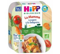 Parapharmacie > Bébé & Maman > Alimentation bébé > Repas bébé HiPP La Mamma Lasagnes à la Bolognaise dès 15 Mois Bio 250 g