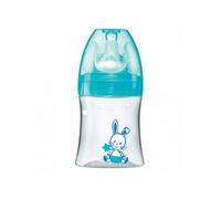 Dodie Biberon Initiation+ 0-6 Mois Tétine Ronde 3 Vitesses Débit 1 Transparent 150ml