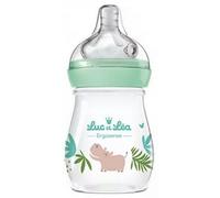 Parapharmacie > Bébé & Maman > Biberons et tétines > Biberons Luc et Léa Ergosense Biberon Anti-Colique 150 ml Débit Lent 0 Mois et + Couleur Vert d'Eau