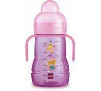 Parapharmacie > Bébé & Maman > Biberons et tétines > Biberons MAM Biberon de Transition Rose 220 ml - Biberons - Pharmacie en ligne LaSante.net