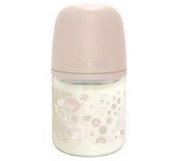 Parapharmacie > Bébé & Maman > Biberons et tétines > Biberons Suavinex Wonderland Biberon Verre Tétine Symétrique Débit Lent 120 ml 0 Mois et + Beige