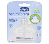 Parapharmacie > Bébé & Maman > Biberons et tétines > Tétines Chicco Natural Feeling 2 Tétines Débit Variable 4 Mois et + - Tétines - Pharmacie en ligne LaSante.net