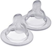 MAM Accessoires pour Biberons Tétine Silicone +2m Débit 2 Moyen 2 unités