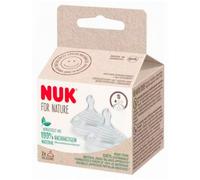 Parapharmacie > Bébé & Maman > Biberons et tétines > Tétines NUK Nature Sense Tétines Silicone Taille L x 2