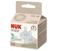 Parapharmacie > Bébé & Maman > Biberons et tétines > Tétines NUK Nature Sense Tétines Silicone x 2M