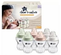 Parapharmacie > Bébé & Maman > Biberons et tétines Tommee Tippee Closer to Nature 6 Biberons 260 ml 0 Mois et + - Biberons et tétines - Pharmacie en ligne LaSante.net