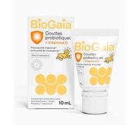 Parapharmacie > Bébé & Maman > Compléments alimentaires bébé BioGaia Gouttes Probiotiques + Vitamine D 10 ml