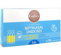 Parapharmacie > Bébé & Maman > Hygiène bébé > Nez et oreilles bébé Gifrer Physiologica Septinasal Lavage Nasal Unidoses x 20 - Nez et oreilles bébé - Pharmacie en ligne LaSante.net