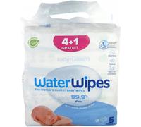 Parapharmacie > Bébé & Maman > Hygiène bébé > Produits de toilette bébé > Lingettes nettoyantes bébé Waterwipes Lingettes 5 x 60 - Lingettes nettoyantes bébé - Pharmacie en ligne LaSante.net