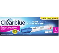 Parapharmacie > Bébé & Maman > Maman > Conception et grossesse Clearblue Test de Grossesse Digital Détection Précoce - Conception et grossesse - Pharmacie en ligne LaSante.net x 1