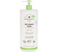 Parapharmacie > Bébé & Maman > Produits Hygiène Bébé > Produits de toilette bébé > Crèmes lavantes bébé Alphanova Bébé Gel Lavant Doux Bio 400 ml
