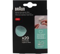 Parapharmacie > Bébé & Maman > Produits Hygiène Bébé > Soins Nez et oreilles bébé > Mouche bébé Braun Filtres pour Aspirateur Nasal Manuel 1 20 Filtres - Mouche bébé - Pharmacie en ligne LaSante.net