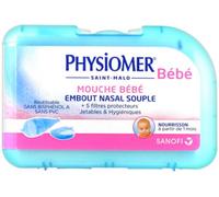 Parapharmacie > Bébé & Maman > Produits Hygiène Bébé > Soins Nez et oreilles bébé Physiomer Mouche Bébé - Nez et oreilles bébé - Pharmacie en ligne LaSante.net