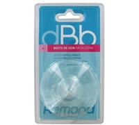 Parapharmacie > Bébé & Maman > Produits Pour Maman > Produits Et Accessoires Pour L'Allaitement > Produits Pour Soins Du Mamelon dBb Remond 4 Bouts de Sein en Silicone - Soins du mamelon - Pharmacie e