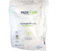 Gilbert Pads Bio Rectangle Coton 8x10cm Sachets 180