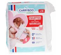 Parapharmacie > Bébé & Maman > Soins bébé > Change Pour Bébé Carryboo Culottes Naturelles Culottes Taille 4 (8-15 kg) x 30