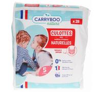 Parapharmacie > Bébé & Maman > Soins bébé > Change Pour Bébé Carryboo Culottes Naturelles Culottes Taille 5 (12-18 kg) x 28