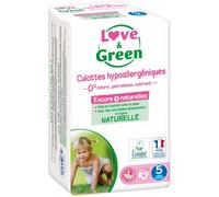 Parapharmacie > Bébé & Maman > Soins bébé > Change Pour Bébé Love & Green Culottes certifiées Ecolabel Hypoallergéniques - Change - Pharmacie en ligne LaSante.net 5 x 18