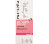 Parapharmacie > Bébé & Maman > Soins bébé > Produits pour Soulager Bébé Pranarôm PranaBB Gel Poussées Dentaires Bio 15 ml - Soulager bébé - Pharmacie en ligne LaSante.net
