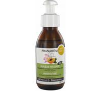 Pranarôm |Mélange D'Huile De Massage Végétale Neutre Bio (Eco)|Formule Riche Et Non Grasse|100 Ml